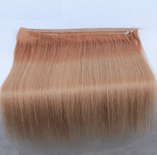 Invisible Skin Weft tape -in Extension - Medium Auburn Brown Ombre - SashBeauty