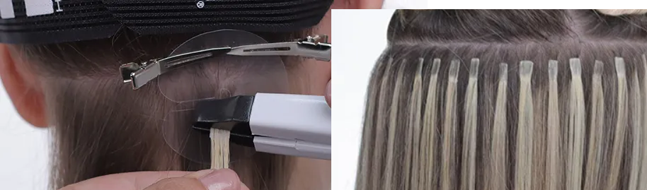 Keratin Fusion Hair Extensions vs I-tip Hair