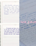 7-12 Year Old Grooved Writing Workbook - One Book REPEATED Use