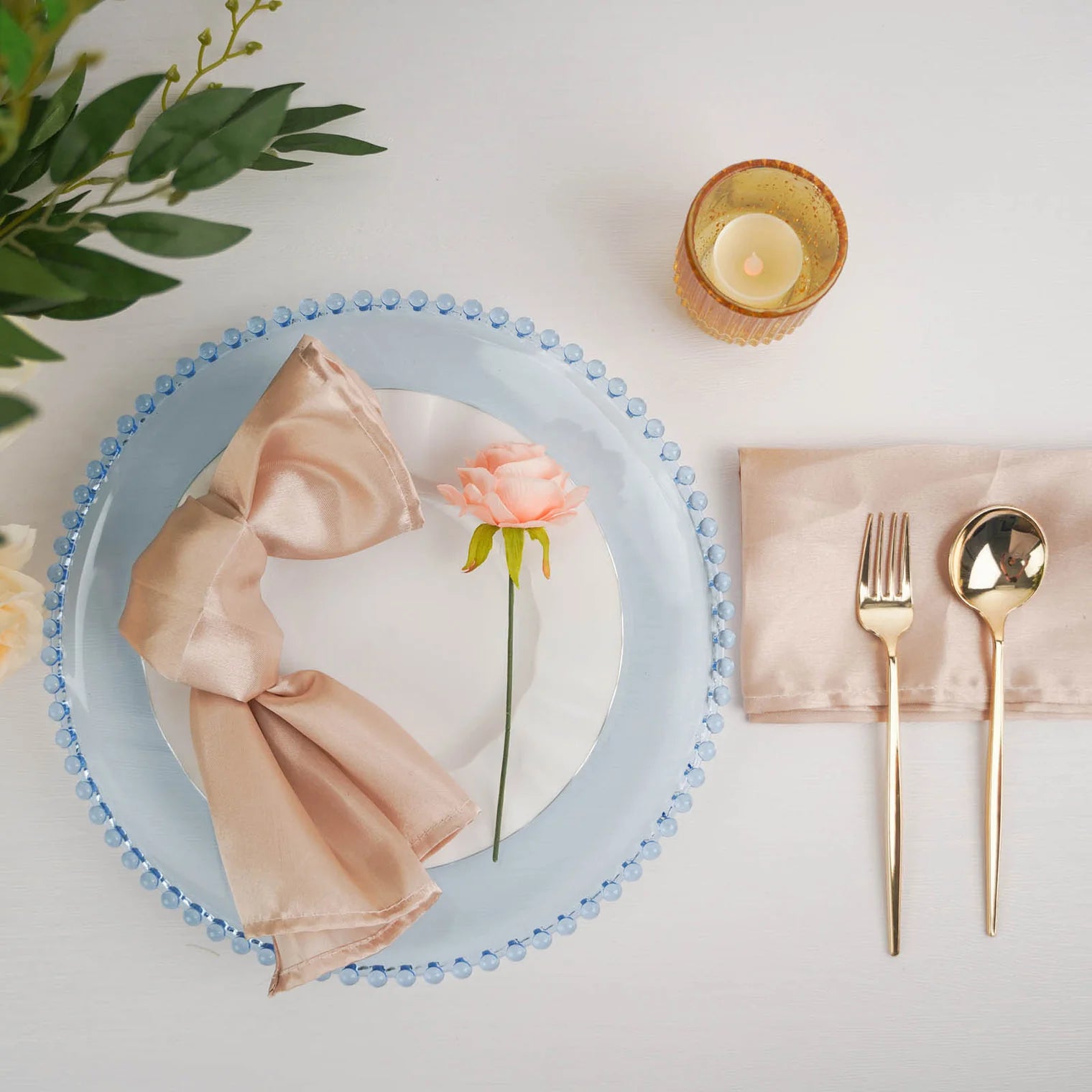 Gender Reveal Party - Table set charger Plates collection