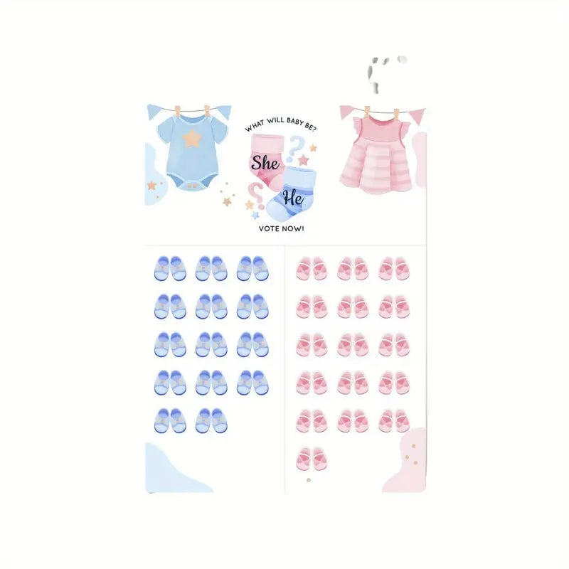 Gender Reveal Party Game and Name Reveal