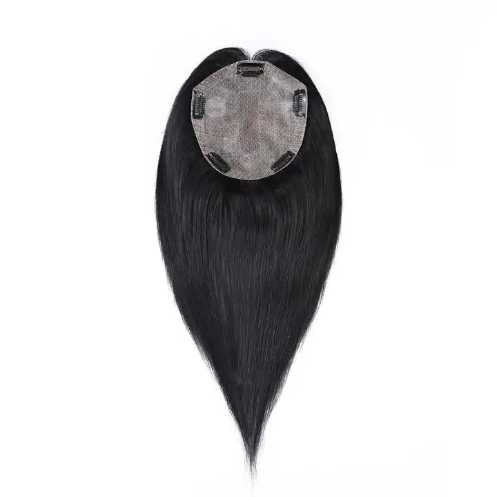 Silk Base 100% Remy Human Hair base toupee