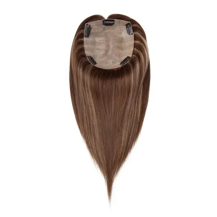 Silk Base 100% Remy Human Hair base toupee