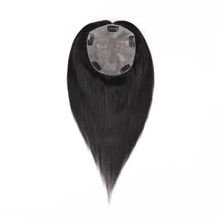 Silk Base 100% Remy Human Hair base toupee