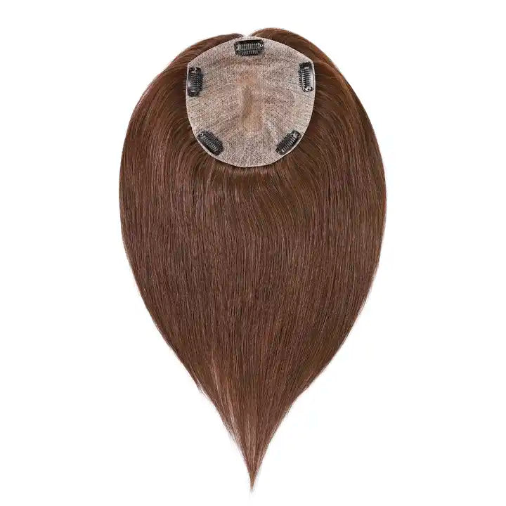 Silk Base 100% Remy Human Hair base toupee