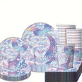 Girls party Table set Mermaid Tablewares collection