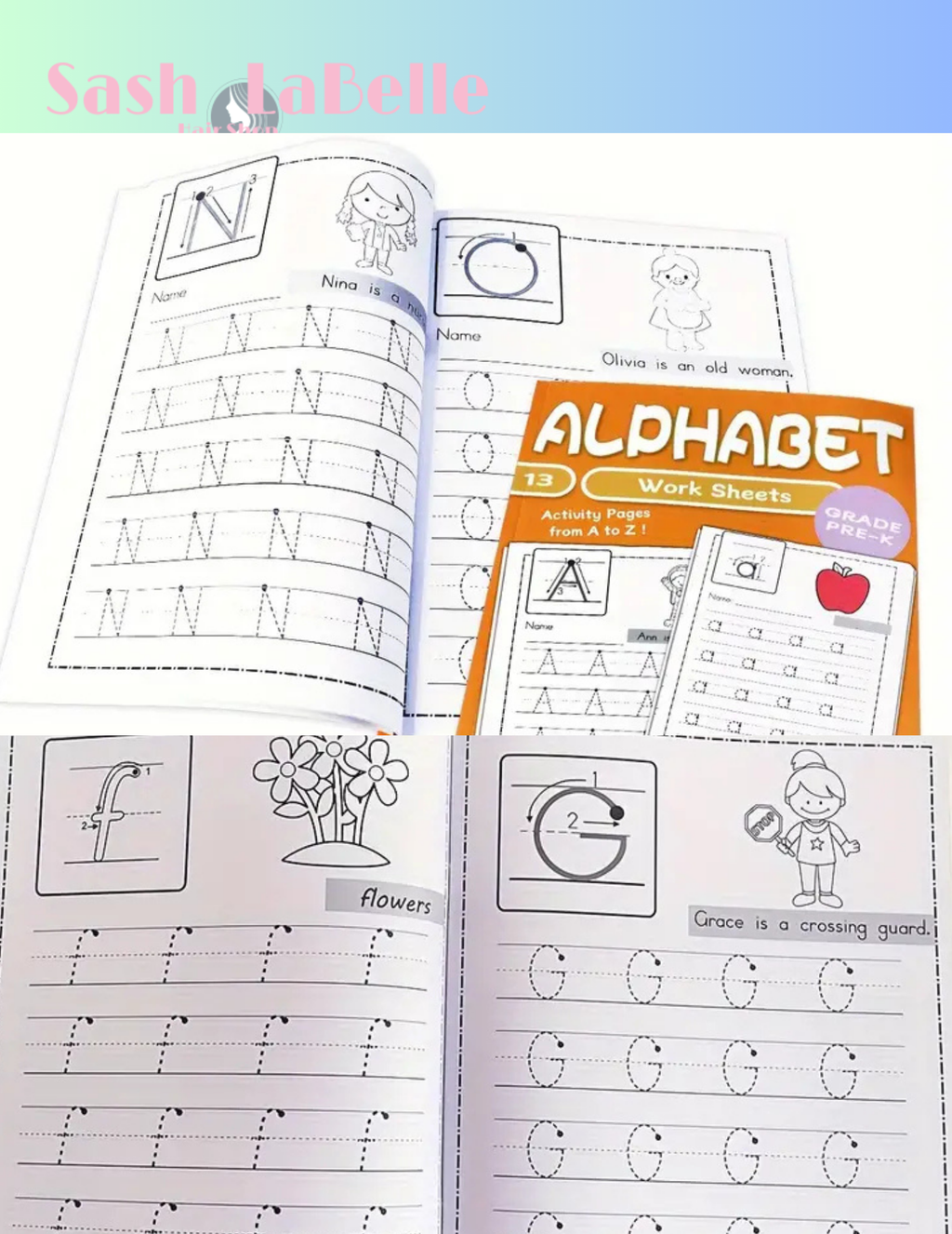 3-6 Year Old Writing activity