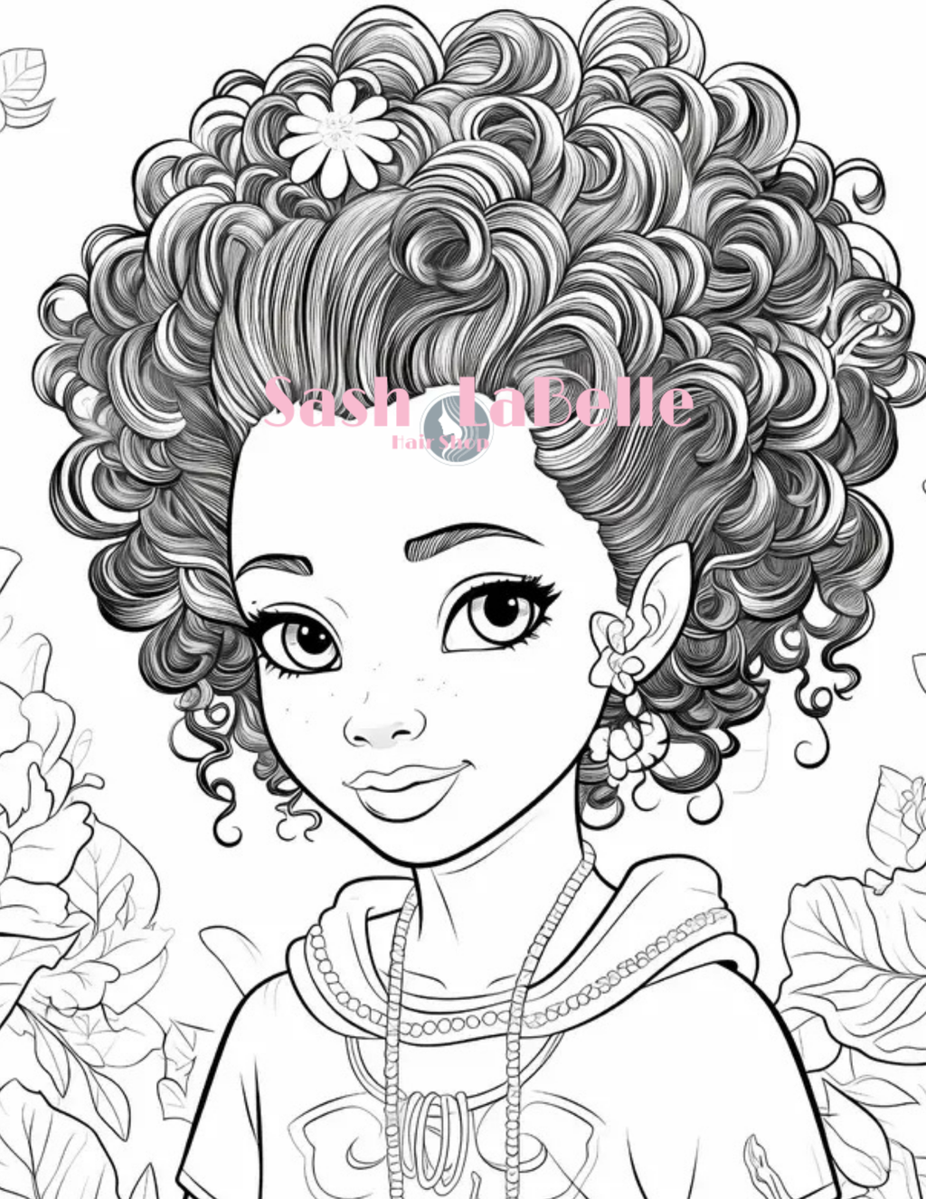 Ethnic Coloring Books -(African American Kids Coloring Books) + free Multi-Colored Pencil Crayons
