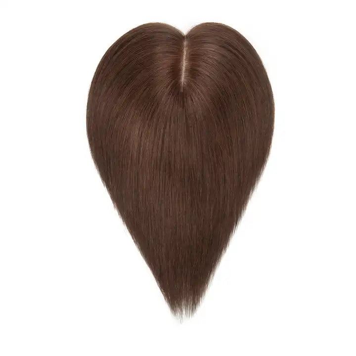 Silk-Base Topper 100% Remy Human Hair Lace base topper