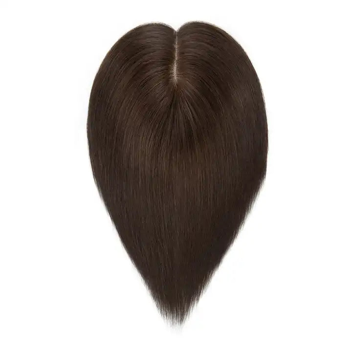 Silk-Base Topper 100% Remy Human Hair Lace base topper