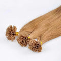 Dirty Blonde Fusion Hair Extensions 100% Remy Human Hair fusion Extensions - Utips/Flat tips Hair Canadare Bonded