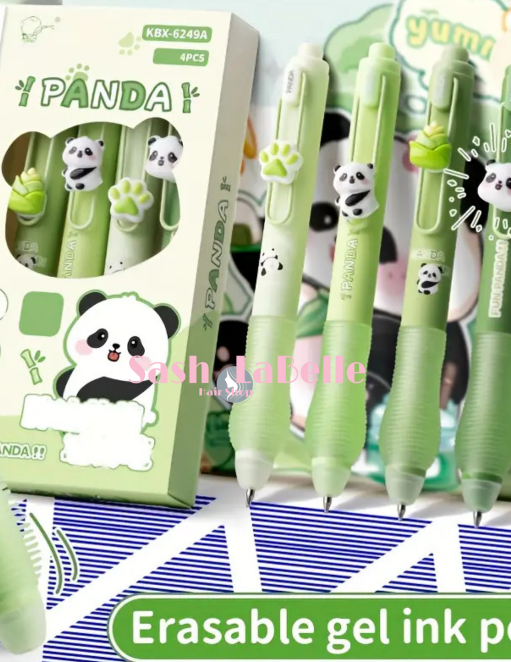 Erasable Kids Pens + Free pen grip+  refill