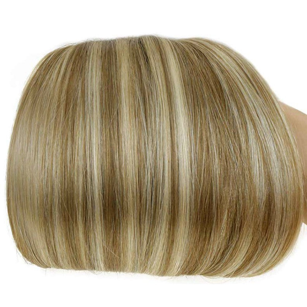 #8/22 Ash Brown/Beach Blonde Highlights k-tips Pre-bonded Fusion Hair Extensions 100% Remy Human Hair fusion Extensions - Utips/Flat tips Hair Canadare Bonded