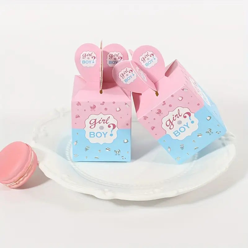 Gender Reveal Party Guest Gift package