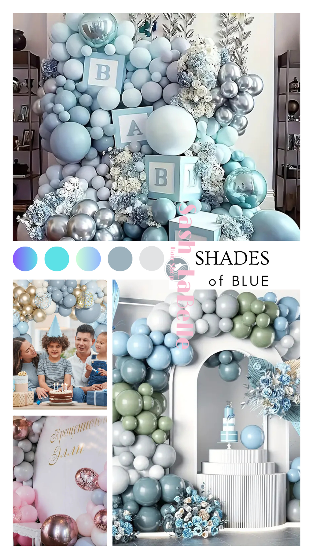 Gender Reveal Party - Table set charger Plates collection