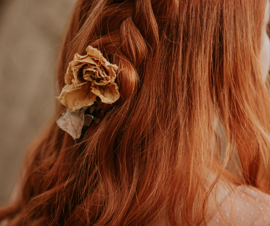 Natural Red 100% Human Clip-Ins Remy Hair Extensions