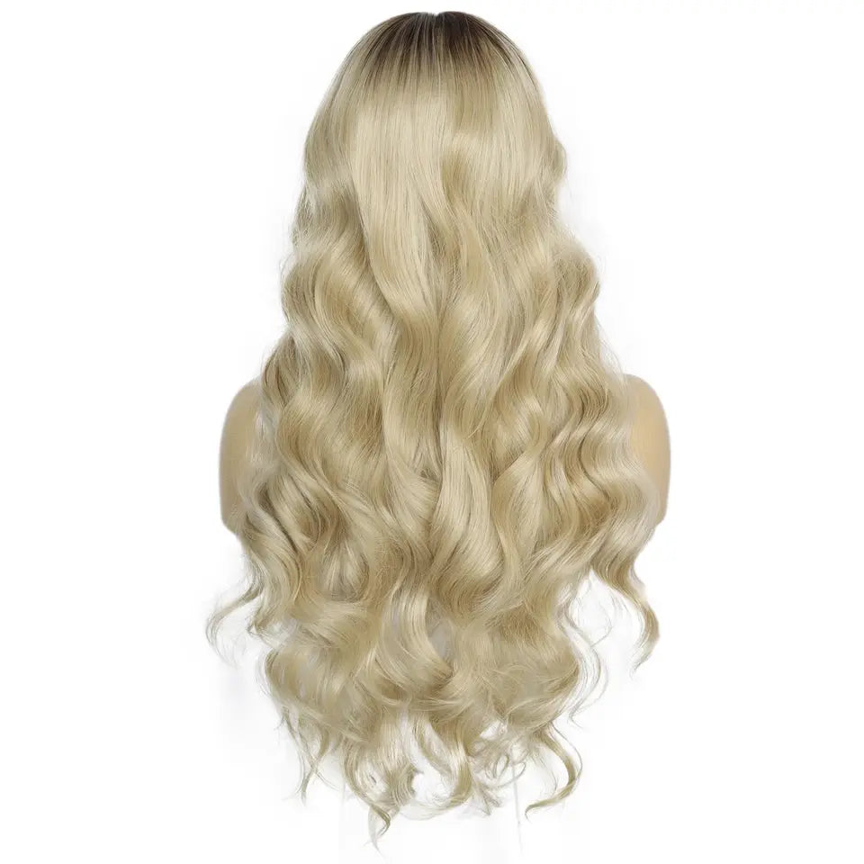 Platinum Blonde 4"x4'' silk+1” Lace - 100% European Silk-Base Hair Topper Canada