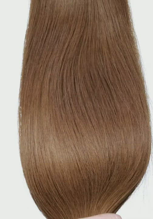 100% Real human hair European Chestnut Brown (#6) Tape-In hair Extensions (55g - 175g)