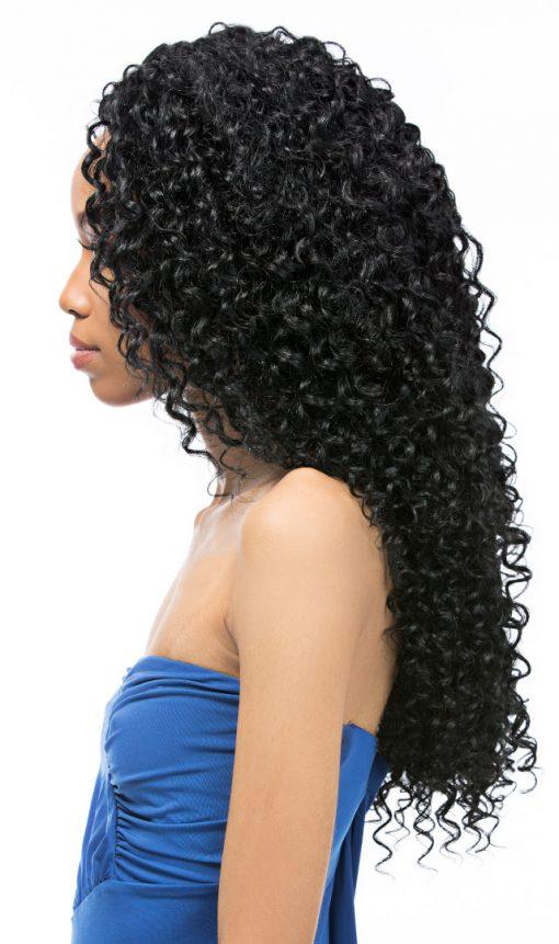 100% Brazilian Human Hair -3Pcs curly | Plus 4"x 4" Lace Closure - SashBeauty