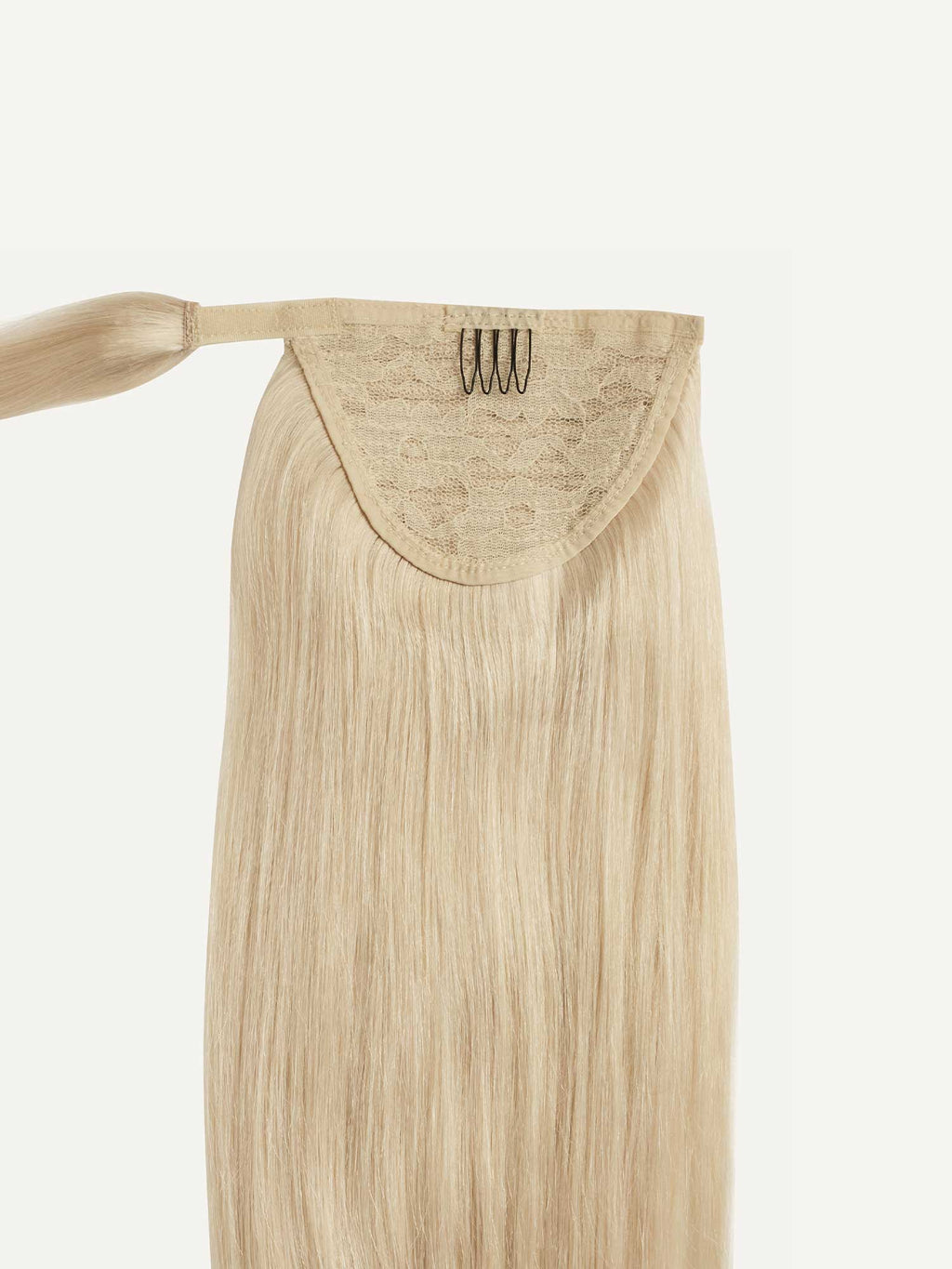 BUY 2 - Ash Blonde Ponytail Hair + ONE-PIECE HALO hair (60g)