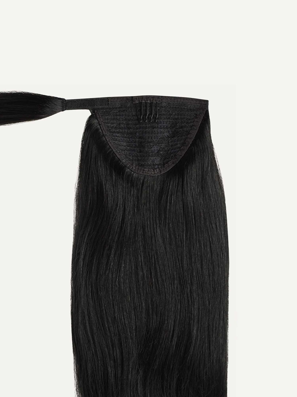 BUY 2 - Jet Black Ponytail Hair + ONE-PIECE HALO hair (60g)