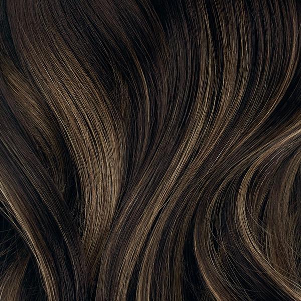 Mocha Brown Balayage Ponytail Hair 100% Remy Human Hair Extension