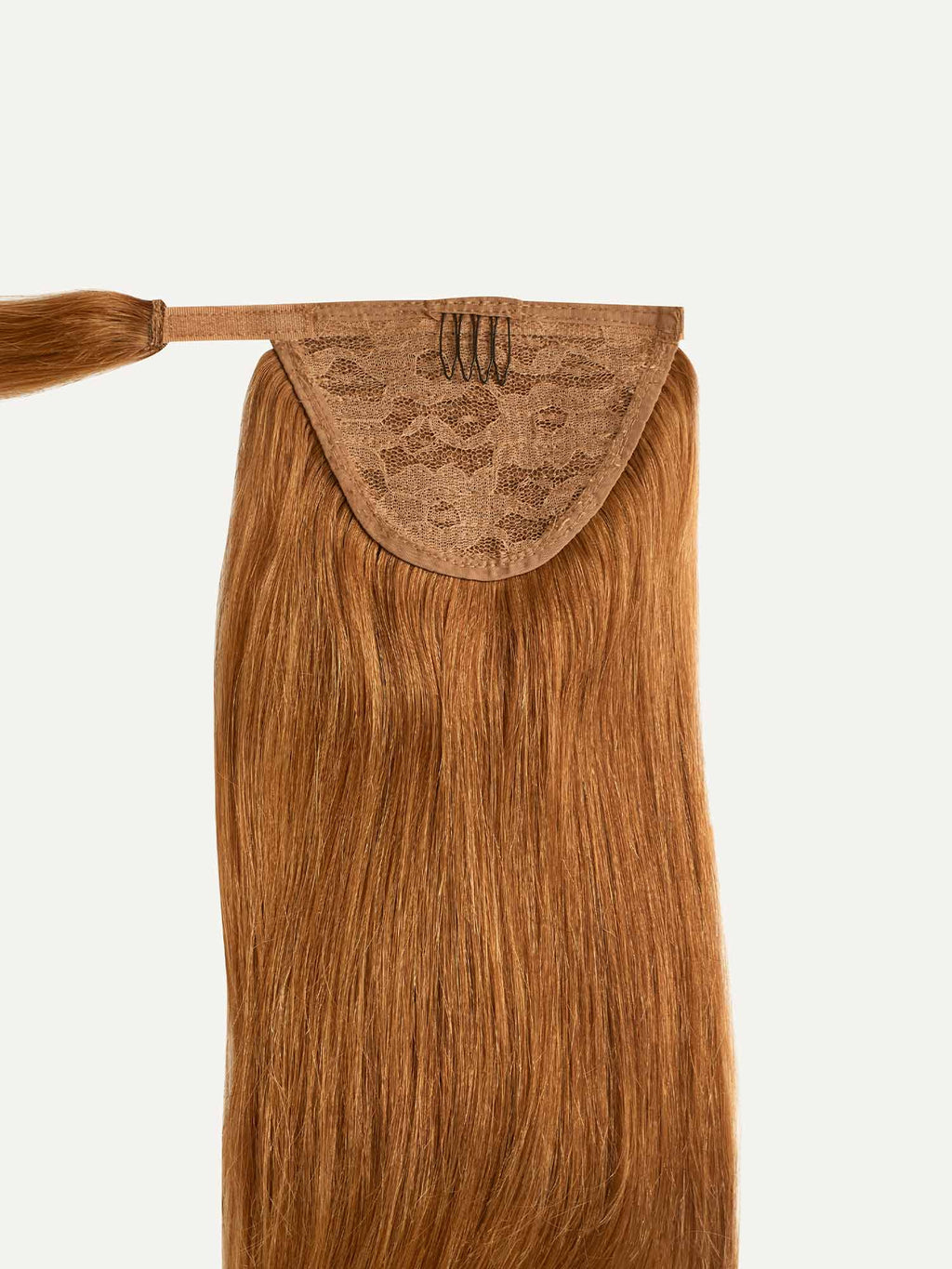 BUY 2 - Natural Red Ponytail + ONE-PIECE HALO hair (60g)