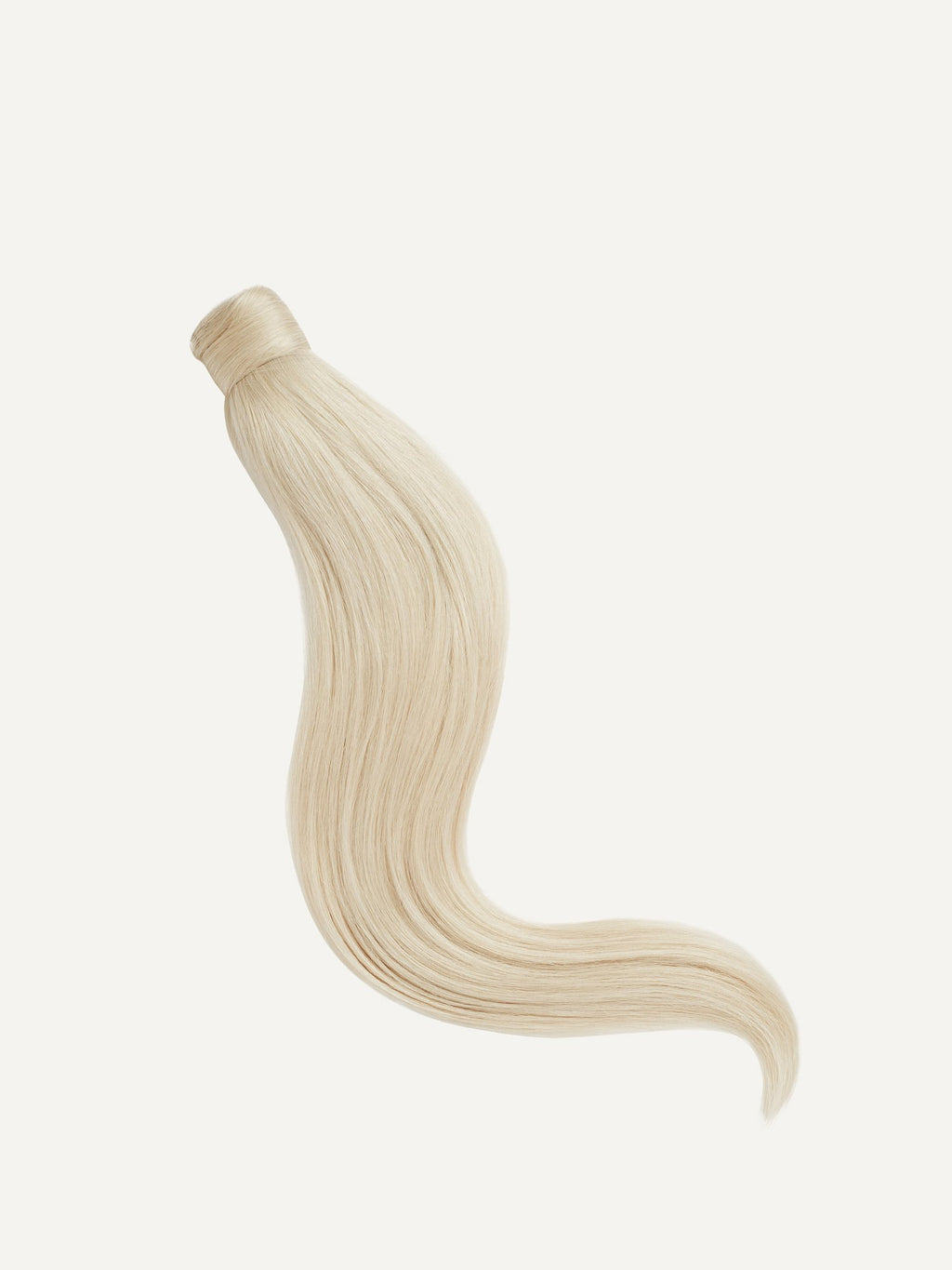 16" Platinum Blonde Ponytail - 16" (100g) - SashBeauty