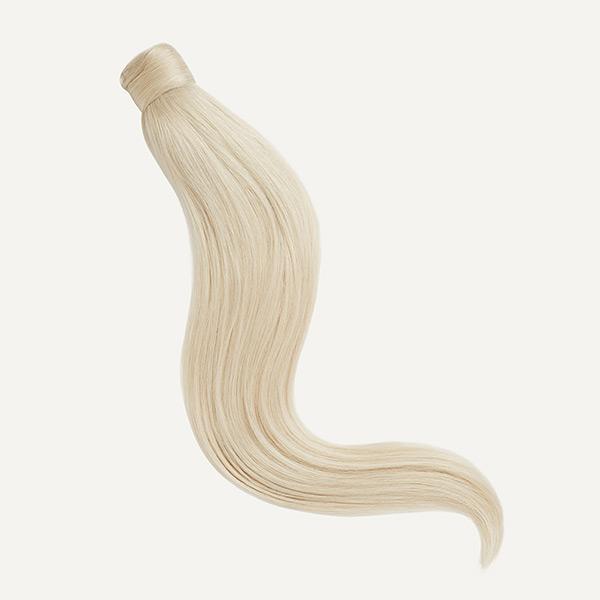 16" Platinum Blonde Ponytail - 16" (100g) - SashBeauty