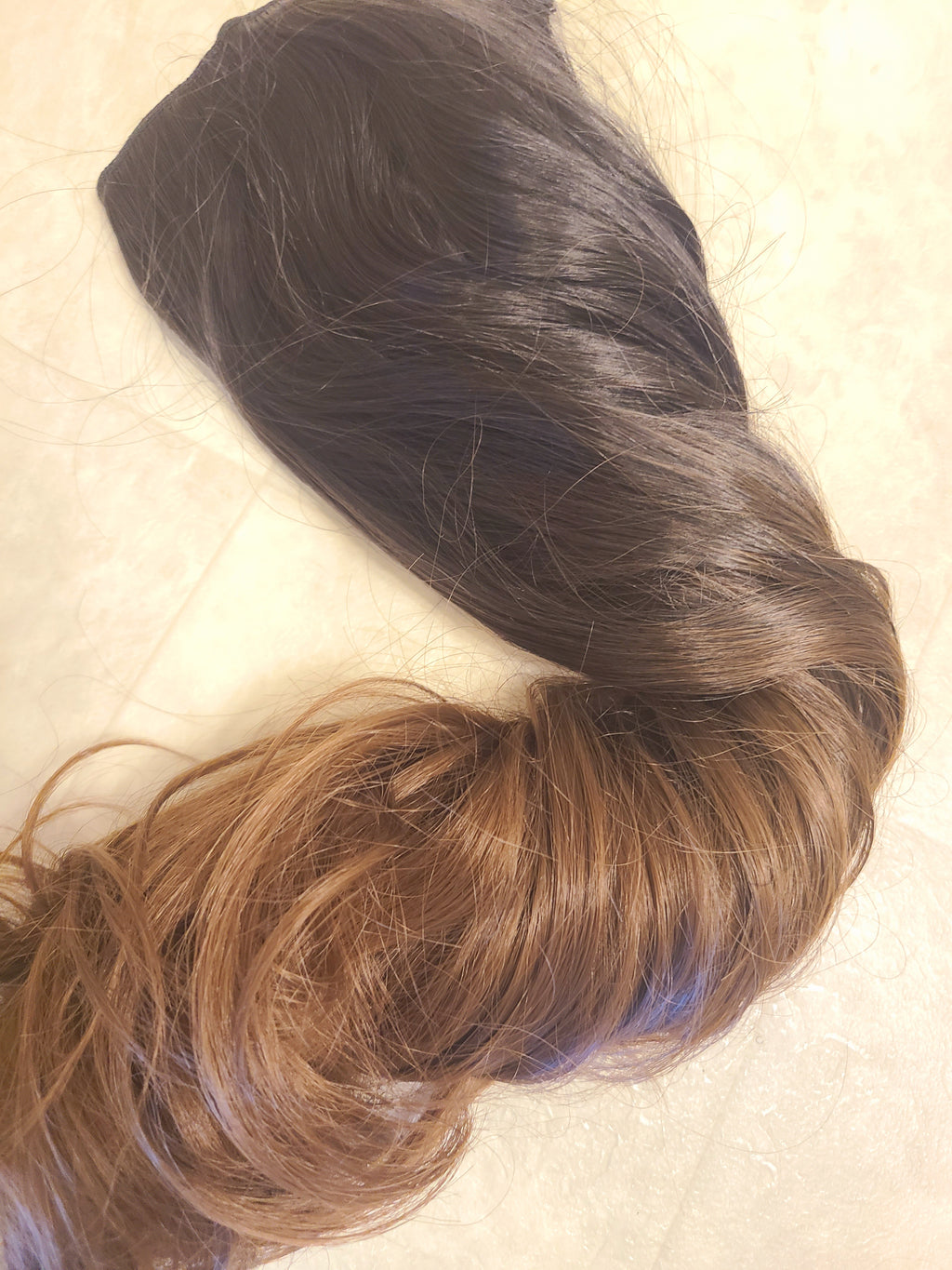 No Glue invisible halo Clip-in Hair Extensions (160g) - Heat resistant