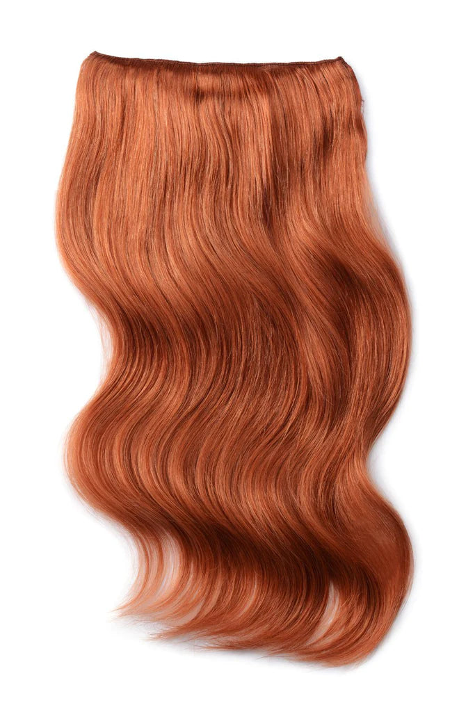 BUY 2 - Natural Red Ponytail + ONE-PIECE HALO hair (60g)