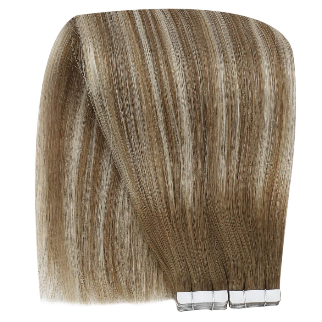 100% Remy Human Hair European #6/60/6 Balayage Tape-In Hair Extensions (55g - 175g)