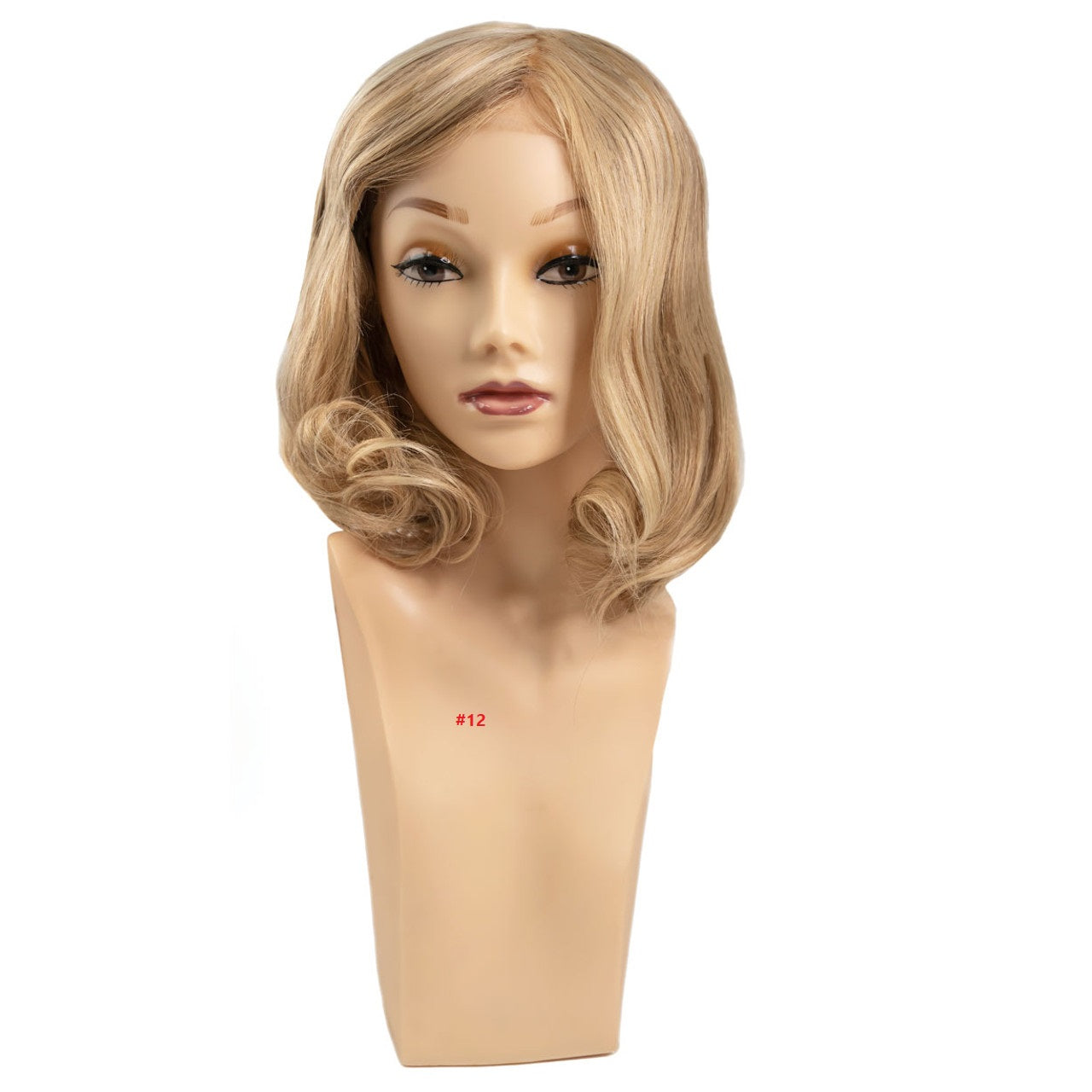 Athena Premium Human Hair Mono Top 100% Hand Made Full Cap Women Wig for Hair Loss