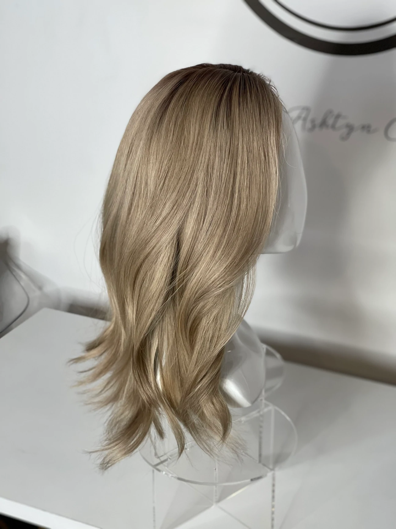 Honey Blonde 100% Remy Hair Wigs for thin hair