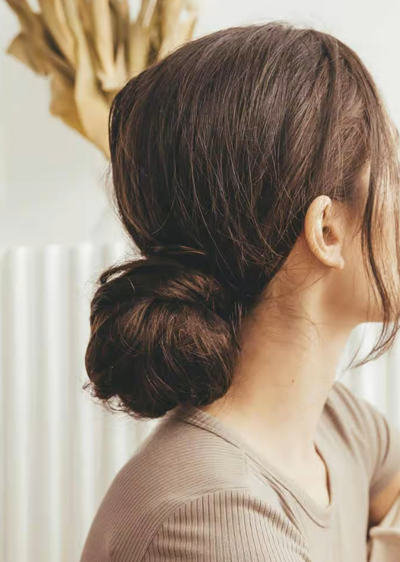 Halo hair extensions messy bun cheap