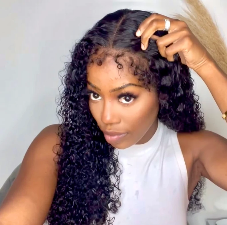 Curly wigs canada hot sale