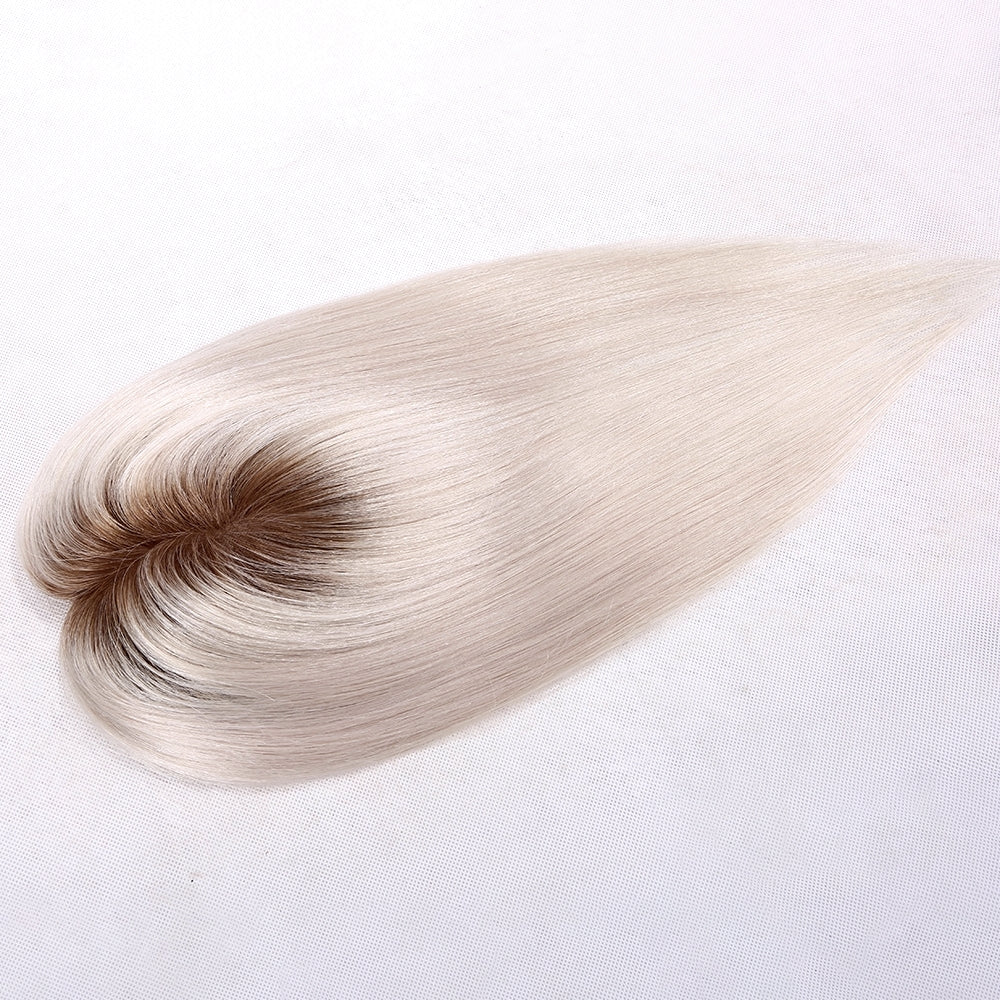 Saphire Blonde 100% Human Hair Topper