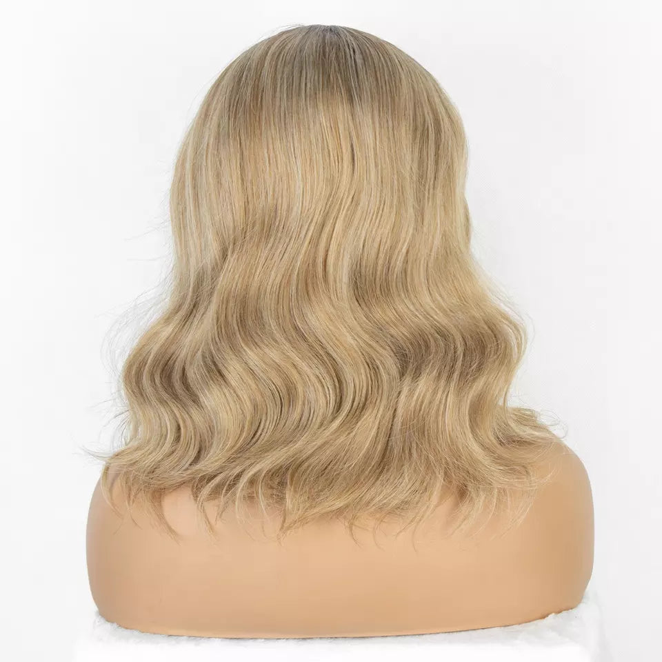 Mocha with Cream gradient Premium Hair WIG