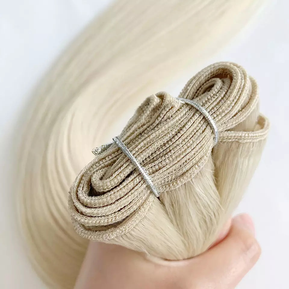 100% Remy Human Hair Double Drawn WEFTs Hair Extension
