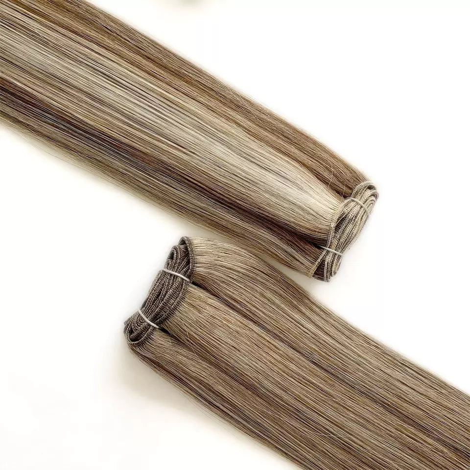 100% Remy Human Hair Double Drawn WEFTs Hair Extension