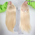 100% Remy Human  Silk Base Hair Topper - 6" by 6.5"