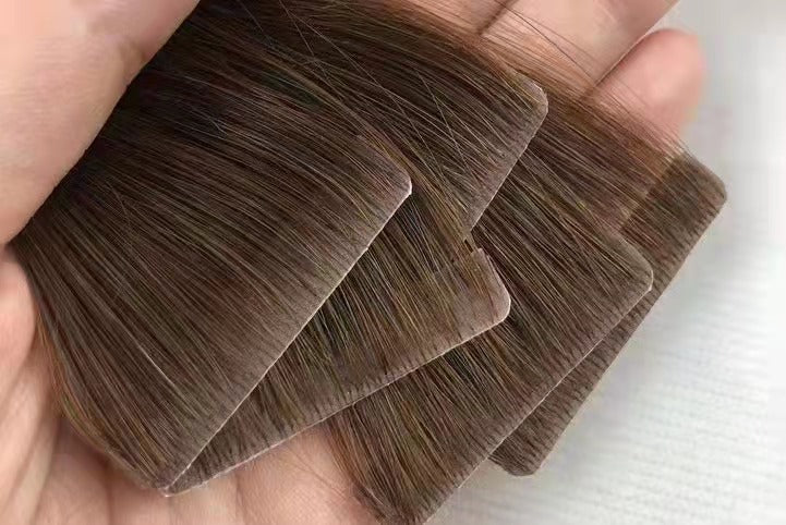 Invisible tape -in Extension - chocolate brown -#3