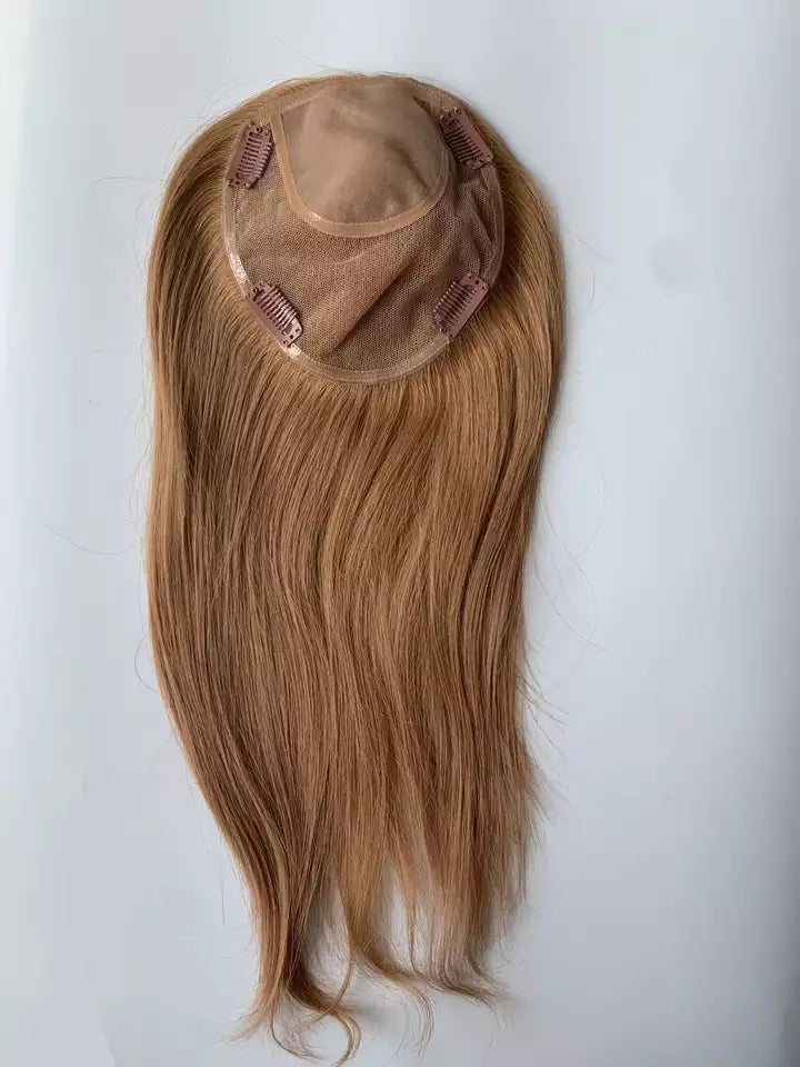 Saphire Blonde 100% Human Hair Topper