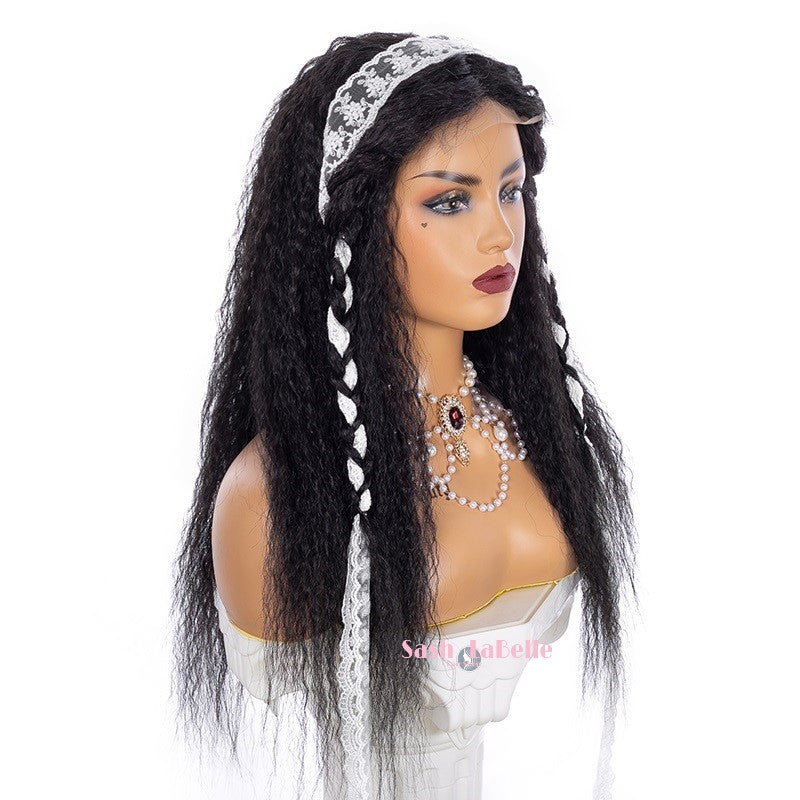 4*4 Lace Front Kinky Curls - Natural color