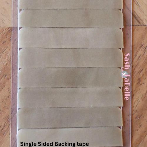 BACKING TAPE FOR SINGLE HAIR EXTENSIONS