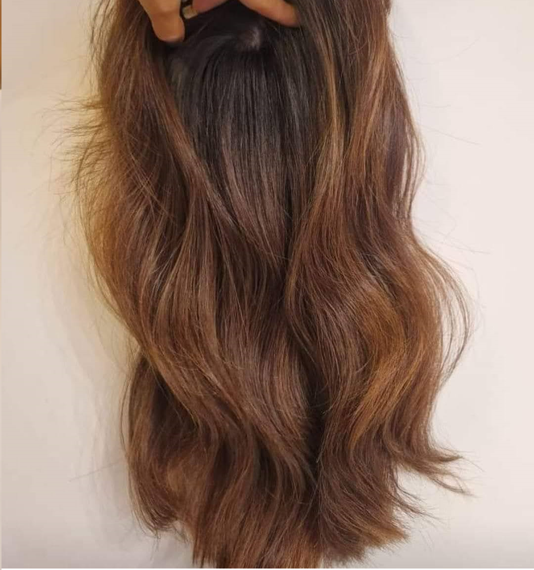 Invisible-tape tape -in Extension -Rooted Chestnut Brown (T2/6)