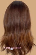 Lace Top Chestnut Brown Wig