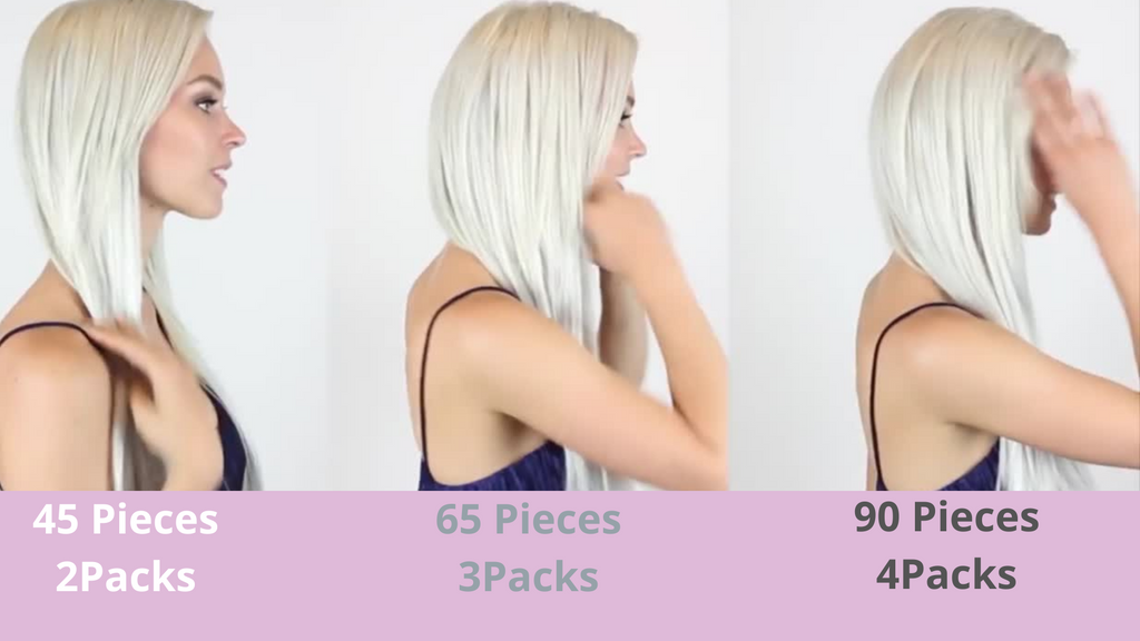 100% Remy Human Hair Ash Blonde Ombre (#60B) Tape-In Hair Extensions (55g - 175g)