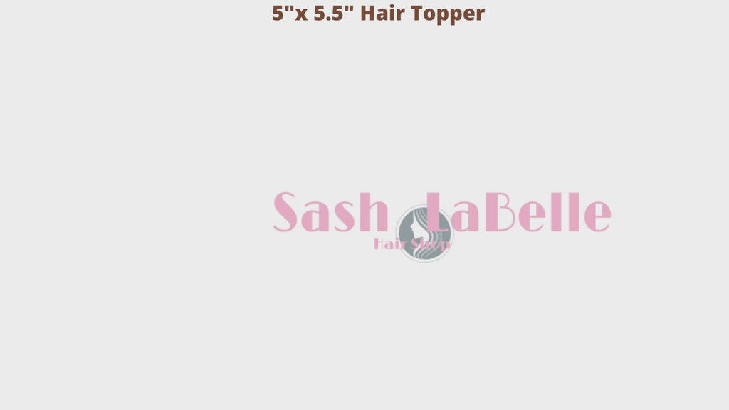 100% Remy Human Hair Chocolate Brown Hair Topper Canada