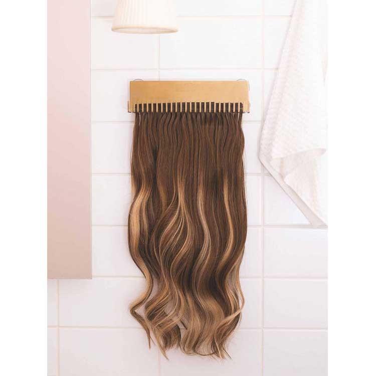 Acrylic Wall Display hair extension holder - SashBeauty
